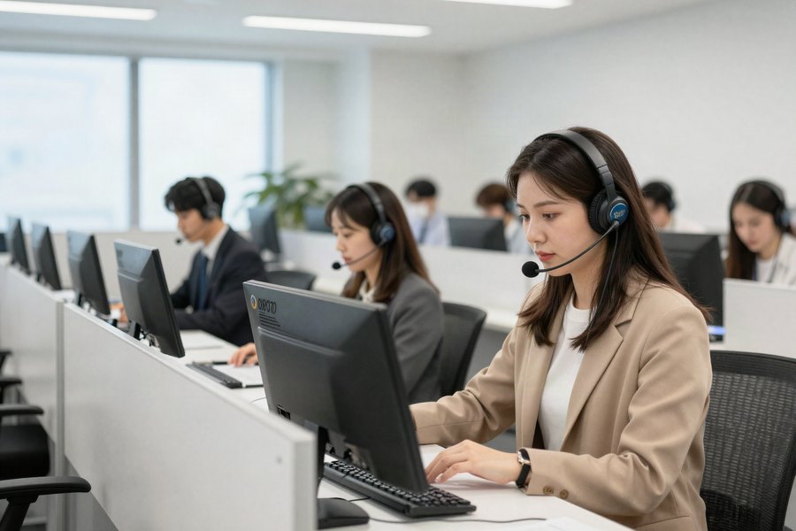 070회사 링크070 고객센터 전경